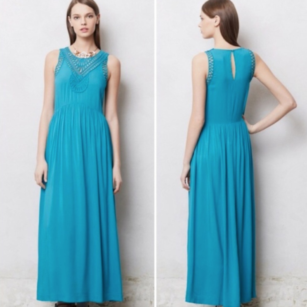 Teal Mermaid Dress